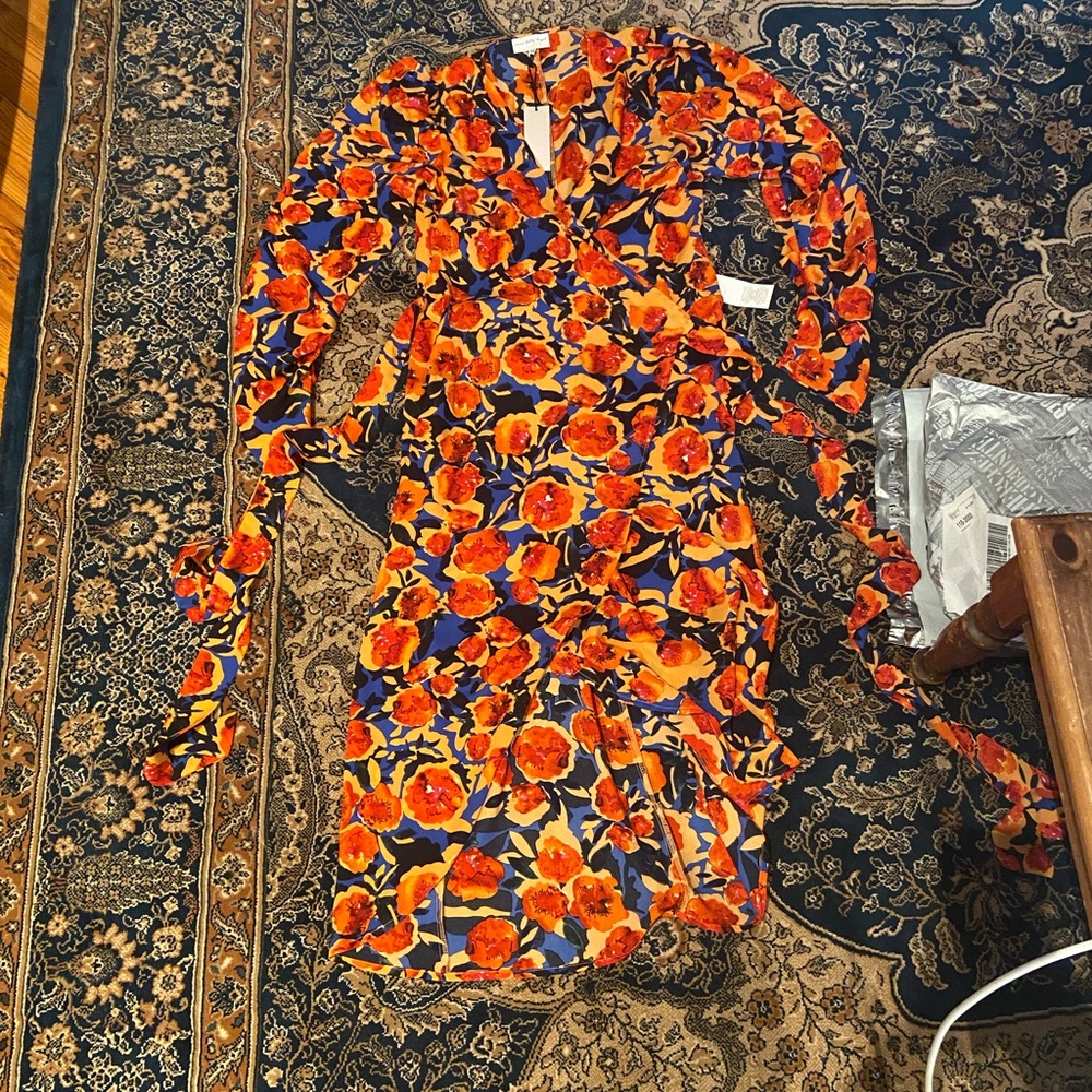 Never Fully Dressed Wrap Dress